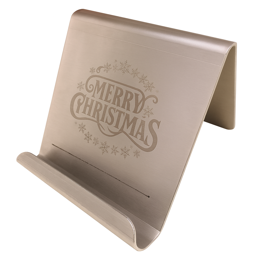 Stainless Steel - Silver Mobile Stand