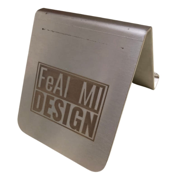 Stainless Steel - Silver Mobile Stand